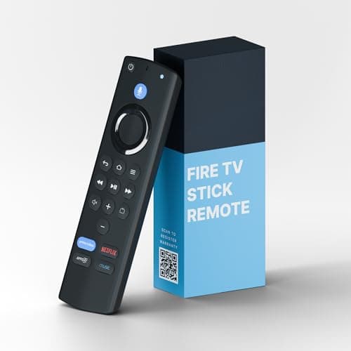 Original FlRESTICK Remote Compatible with Amzn FlRE TV Stick (3rd Generation), Replacement Remote for Amzn FlRE Stick TV HD & 4K, Easy Pairing Firestick Remote Control