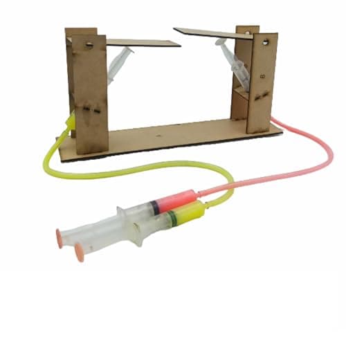 PotliBABA DIY Hydraulic Bridge & Hydraulic Fire Fighter Educational DIY STEM Kit, Skill Based Fun Toys, Educational & Assembly Game for Kids 6 to 18, Science Engineering Project and Made in India. 4