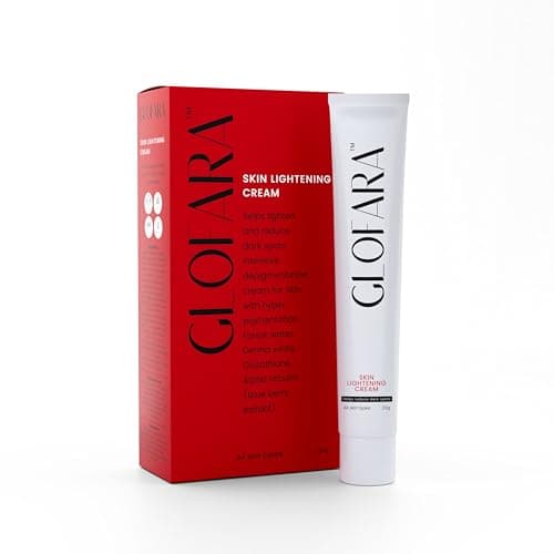 GLOFARA Skin Lightening Cream with Glutathione, Alpha Arbutin (Blueberry Extract), Derma White & Forest Water | Brightens, Evens Skin Tone, Reduces Dark Spots & Pigmentation