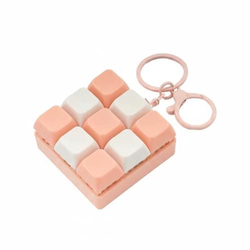 Ojiva® Click Sound Mechanical Keyboard Fidget Keychain Multi-Functional Switch Tester Keychain Portable Keyboard Switch Tester for Office, Travel, 004|Toys & Hobbies|Educational
