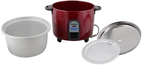 Panasonic Electric Rice Cooker - Burgundy, 1 L Sr-Wa10E(Ge9), 1 Liter 3