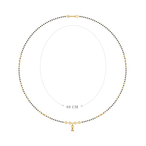 Joyalukkas 22K (916) Purity Gleaming Gold Mangalsutra For Women 3