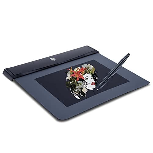 iBall Pen DIGITIZER PD-5548U Graphics Drawing Tablet Pen Tablet, Annotating, Sketching, Painting, (5.5? x 4? inches, 1024 Levels of Pressure Sensitivity, Stylus Pen with 5 Extra Pin Tips) Black