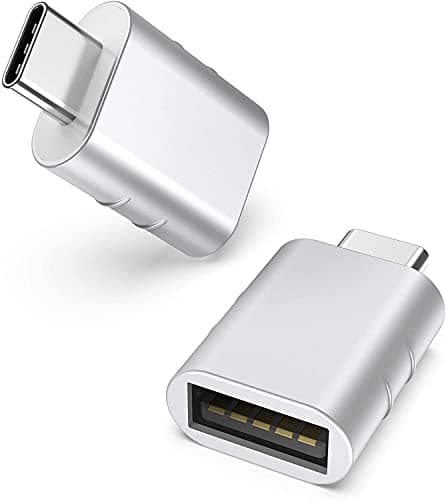 rts USB C to USB Adapter Pack of 2 USB C Male to USB 3.0 Female Adapter Compatible with iPhone 17 16 15 Plus Pro Max/iPad, Laptop, Smartphone, Mobile, Notebook, Pen Drive Tablets & Type C Devices