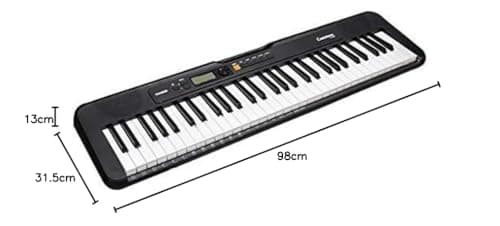 Casio CT-S200 Casiotone 61-Key Portable Keyboard (Black) 6