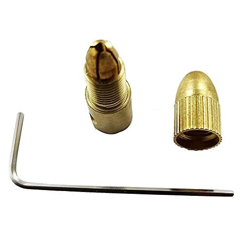 DIY DIYC-11633 Crafts Drill Chuck Collet Bits Rotary with Screw Scientific Accessories Dno# 53(Pack of 4pcs, DIY Crafts) 3