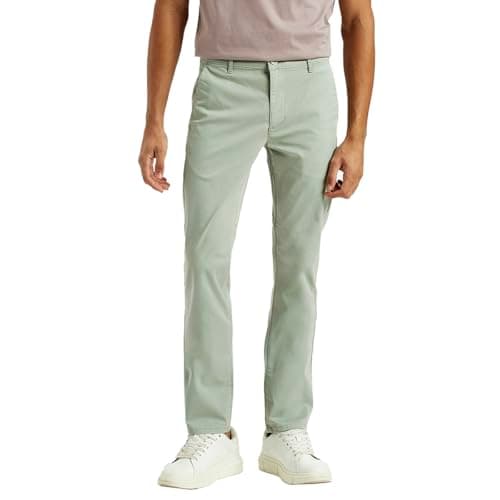 Levi's Men's 511 Green Slim Fit Mid Rise Chinos, 002KC-0008, 30