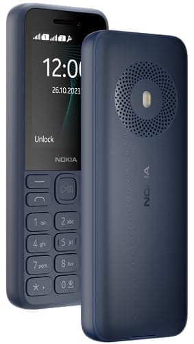 Nokia 130 Music | Built-in Powerful Loud Speaker with Music Player and Wireless FM Radio | Dedicated Music Buttons | Big 2.4” Display | 1 Month Standby Battery Life | Blue 3