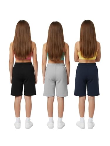 THE BLAZZE Ice Hockey Girls Shorts R001 VBG84 Black Grey Navy 8 Years 9 Years 2