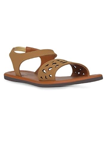 Bata Aditi Sandal Women's Beige Sandals - 6 UK (5618578)