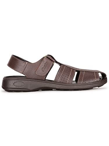 Bata Classic Sandal Men's Dark Brown Sandals - 9 UK (8614041) 2