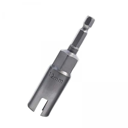 CALANDIS™ 2x1/4 Slot Wing Nuts Drill Bit Power Tool for Panel Nuts, Screws Eye, C Hook 80mmx12mm | Screwdrivers & Nutdrivers | Hand Tools | Tools