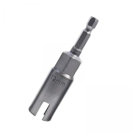 CALANDIS™ 2x1/4 Slot Wing Nuts Drill Bit Power Tool for Panel Nuts, Screws Eye, C Hook 80mmx12mm | Screwdrivers & Nutdrivers | Hand Tools | Tools