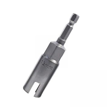 CALANDIS™ 2x1/4 Slot Wing Nuts Drill Bit Power Tool for Panel Nuts, Screws Eye, C Hook 80mmx12mm | Screwdrivers & Nutdrivers | Hand Tools | Tools