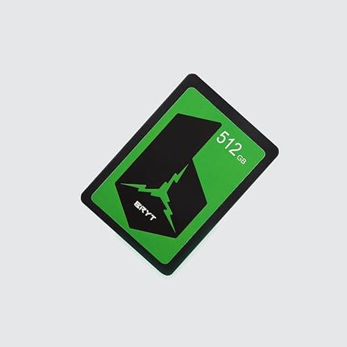 BRYT Eco 512GB SSD SATA III - 2.5 Inch Internal Solid State Drive with Read Speed up to 500 MB/s & Write Speed up to 450 MB/s | 3