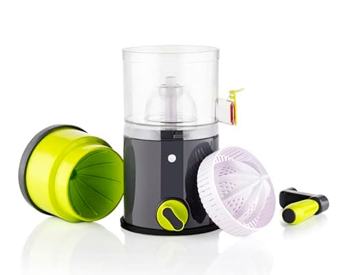 RITU Rapid Portable Compact Juicer Machine for Home | Manual Hand Juicer for Fruits & Vegetables | Handle & Vacuum Locking System | Easy to Use, Shake & Fruit Juicer for All Fruits | Durable Design 3