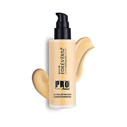 Daily Life Forever52 Pro Artist Ultra Definition Liquid Foundation| Long Lasting, Full Coverage, 24H, Waterproof & Sweatproof, Lightweight Hydrating, Oil-Free Formula - Honey (BUF007) 60ML 3