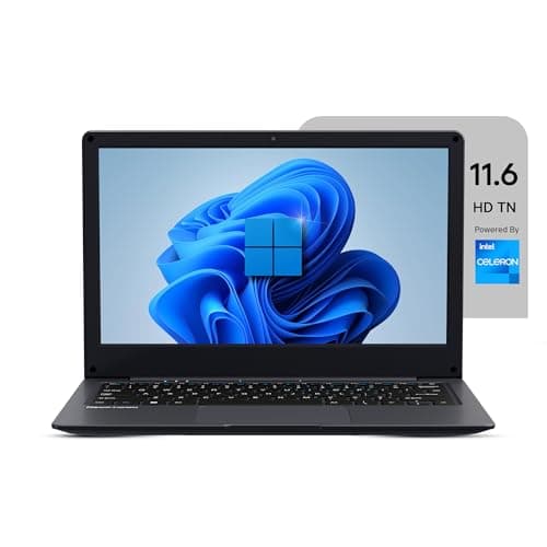 Neopticon EBook 11.6" HD Laptop | Best Student & Office Work Laptop | Celeron N4020 | 4GB DDR4 | 128GB eMMC + M.2 SSD Expandable Slot | Win 11 Home |31Wh Battery | UHD Graphics 600 | Black