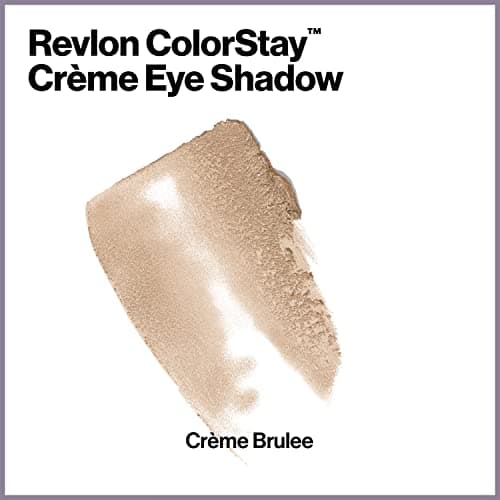 REVLON Colorstay Crème Glossy Eye Shadow Powder, Crème Brulee 5.2G, Beige 4