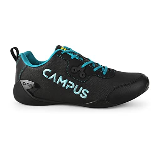 Campus Men Camp ZYLON Sneakers BLK - 7UK/India, Black 2