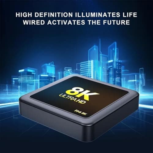 8K TV Box S Ultra HD Android TV Box with Remote Control 3
