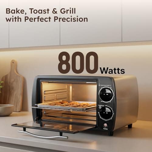 Prestige POTG 9 PC 800-Watt Oven Toaster Grills (Grey ,9 Liter) 3