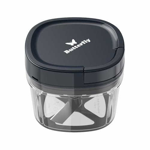 Butterfly Premium Plastic Vegetable Chopper 600 ml Blue