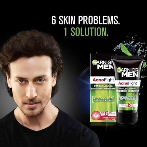 Garnier Men Acno Fight Moisturiser Cream 20g + Garnier Men Acno Fight Anti Pimple Face Wash 100g (2 ITEM IN SET) 3