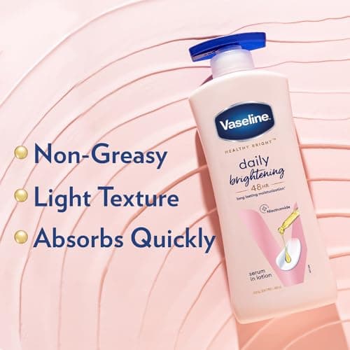 Vaseline Daily Brightening Body Lotion For Healthy & Glowing Skin with Niacinamide 400ml 5