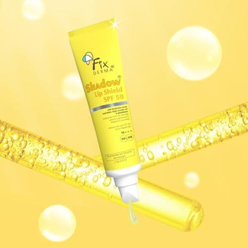 Fixderma Shadow SPF 50 Lip Shield Pa+++ Lip Balm with Cacao Seed Butter & Vitamin E | Prevents Pigmentation & Sun Damage | Lightens Pigmented Lips | Protects Against UVA & UVB Rays - 15gm 2