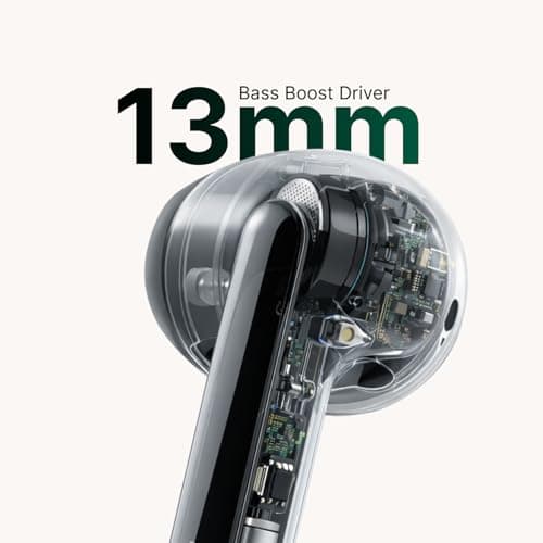 Noise Buds Mini Truly Wireless Earbuds (2026) | Half in-Ear Design | 40H Playtime | Quad Mic ENC for Clear Calls | 13mm Driver | Low Latency Gaming Mode | BT v5.3 | IPX4 Sweat Resistant - Jet Black 4
