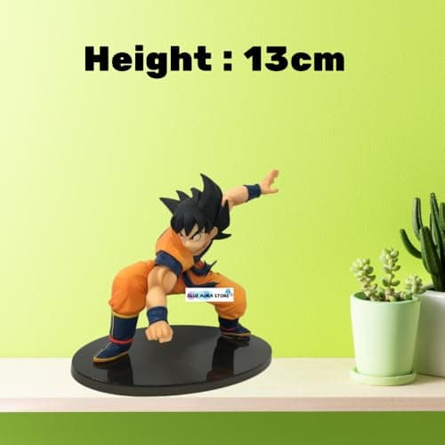 Blue Aura Action Figure Height- 13 CM PVC Multicolour Anime Action Figurine | Go-k Squat 2