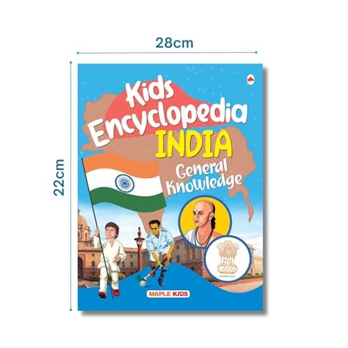 Kids Encyclopedia (Illustrated) - India - General Knowledge - Knowledge Book for Kids - Age 6+ - GK Questions and Answers about India - GK for Kids 2