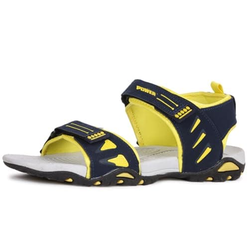 Power Men's TERRY Navy Casual Sandal's - 8 UK (8619305)