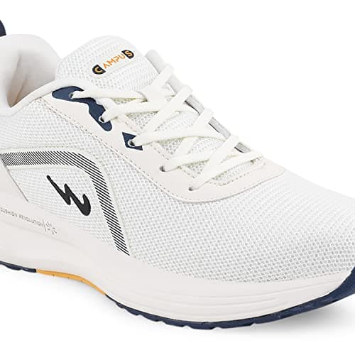Campus Men's Camp-Glacier Running Shoes Off WHT/MSTD - 9UK/India 4