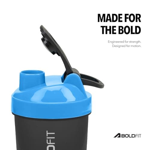 Boldfit shaker for gym leakproof gym shaker bottle ideal for Protein, Pre Workout, Bcaas sports bottle Workout water sipper for men 5