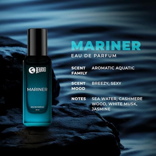Beardo The Everyday Combo- GodFather & Mariner Perfume for Men (20ml x 2) | Long Lasting Fragrance | Long Lasting Perfume for Men | Gift for Men | Gift for Friend 5