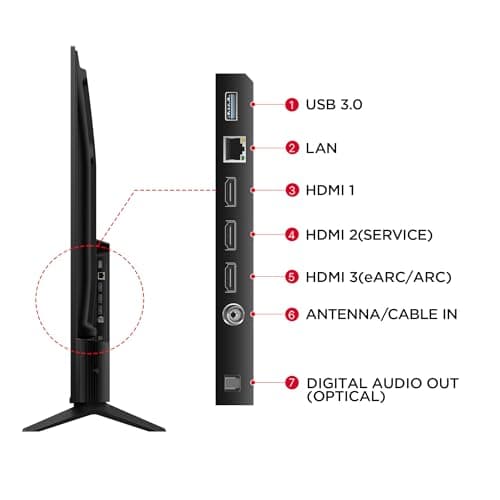 TCL 139 cm (55 inches) 4K UHD Smart QLED Google TV 55T6C 4