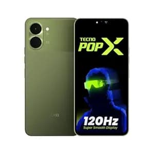 POP X (Chilly Green, 4GB+64GB) | 120Hz 6.74" Smooth Display| IP64 Protection & Drop Resistant | No Network Communication* | AI Active Noise Cancellation | AI Song Identification |AI Flash Snap|5000mAh