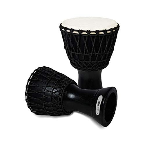 Clapbox Djembe - Mango Wood (35.56 cm (14 inch), Black) 3