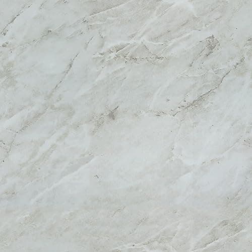 2 PC Marble Floor Peel and Stick Tiles PVC Waterproof Self-Adhesive Vinyl Flooring Sticker Wall Backsplash Tiles for Bathroom Bedroom Kitchen Living Room Home (JIL-56T (12"x12") White)