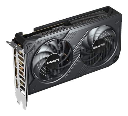 Gigabyte GeForce RTX 5060 WINDFORCE OC 8G Graphics Card - 8GB GDDR7, 128bit, PCI-E 5.0, 2512 MHz Core Clock, 3 x DisplayPort, 1 x HDMI, GV-N5060WF2OC-8GD 5