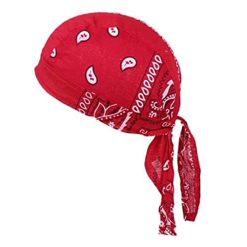 Meadawgs® Durag Skull Cap Hair Loss Head Scarf Muslim Bandana Turban Headwear Red|Clothing, Shoes & Accessories | Womens Accessories | Hats|1 Piece Durag 2