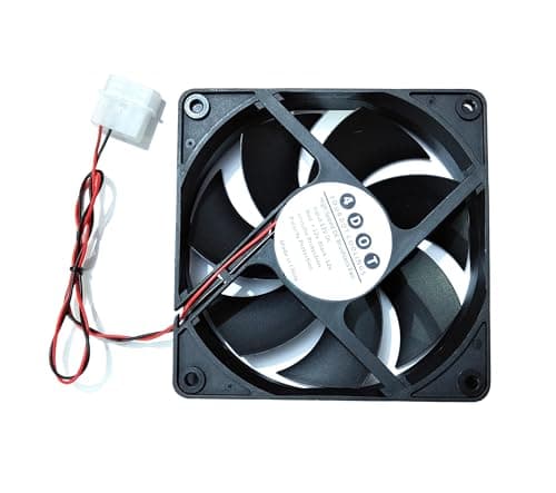 Fourdot® 120mm 5Inch Axial Cabinet Cooling Fan 12V Model-12025 (3000RPM Fan with Molex SMPS Connector)
