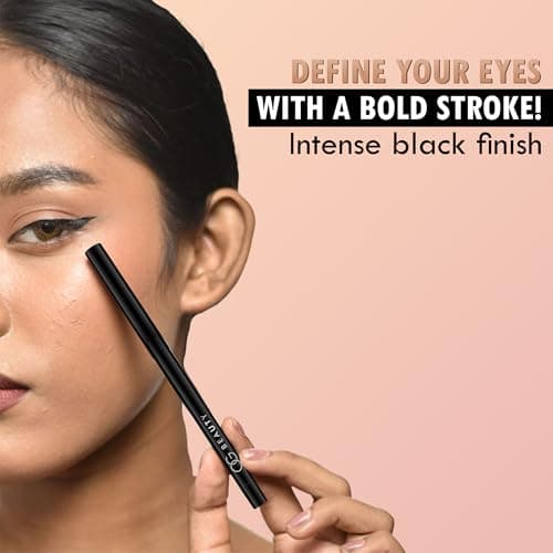 OG BEAUTY Mystic Black Kajal | Waterproof & Smudge-Proof | Intense Long-Lasting Eye Liner | Enriched with Vitamin E & Castor Oil 3
