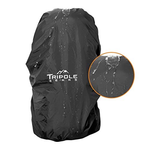 Tripole Rain Cover for Backpack & Rucksack (Black, 75-100) 3