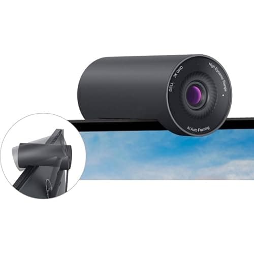 Dell WB5023 Webcam - 60 fps - USB 2.0 Type A 2