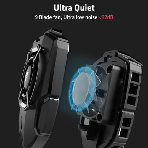 Vero Forza Arctic V2 Mobile Cooler for Gaming, Phone Cooler, for Bgmi, Pubg, Cod, Freefire & Fortnite (iPhone/Android) 4
