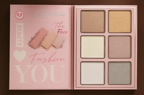 Beauzy 5 In 1 Makeup Book Palette Foldable, Portable, Long-Lasting | All-In-One Set With Contour, Blush, Highlighter & Eyeshadow | Universal Shades For All Skin Tones & Looks (Fashion Edition) 4
