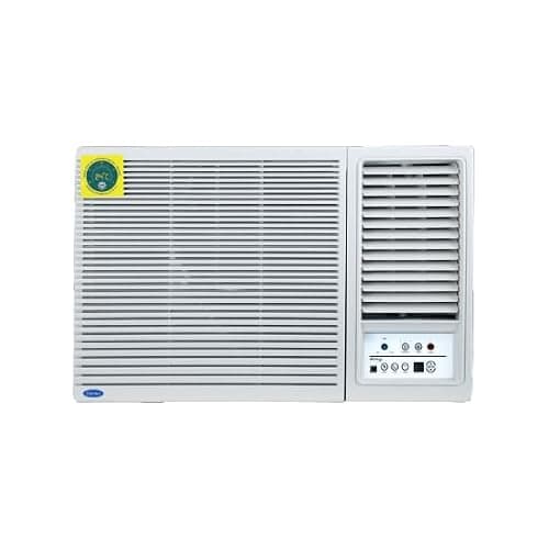 Carrier ESTRELLA GXi 1.5 Ton 5 Star Window Inverter AC with Dust Filter, Auto Restart, Turbo/Sleep/Dry Mode | 100% Copper Condenser | Energy Efficient, Cools Even at 52°C (CIW19EC5R36F0, White)